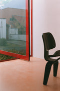 Silla de cuero negro premium