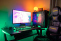Silla Gaming Ergonómica con Luces LED RGB