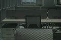 Silla gaming compacta gris y negra