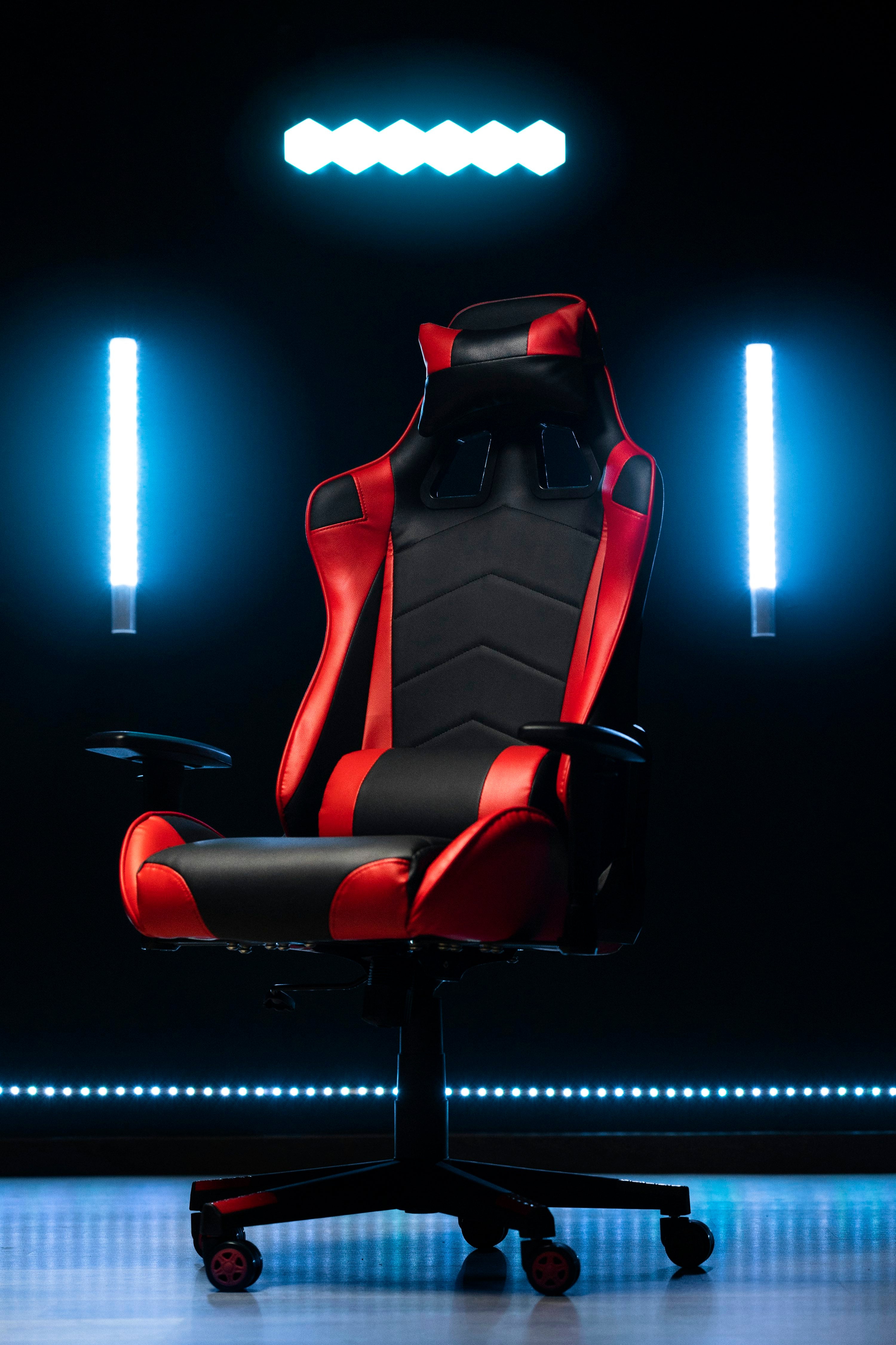 Silla Gaming Racing con iluminación LED por app